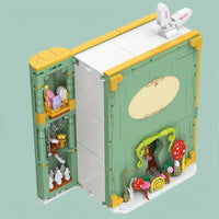 Thumbnail for Building Blocks Creator Expert Alice In Wonderland 3D Book Bricks Toy - 1