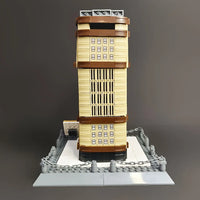 Thumbnail for Building Blocks MOC Architecture New York Flatiron Bricks Kids Toys 4220 - 10