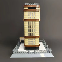 Thumbnail for Building Blocks MOC Architecture New York Flatiron Bricks Kids Toys 4220 Construction Set Toys - 10