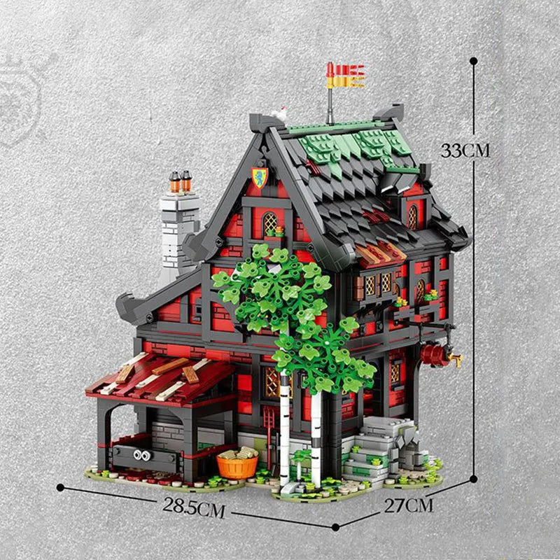 Building Blocks Creator Expert MOC European Century Bricks Toy Construction Set Toys - 3