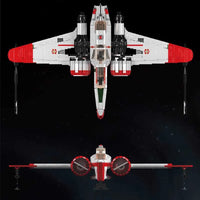 Thumbnail for Building Blocks Star Wars MOC ARC-170 Starfighter Bricks Toy - 6