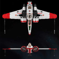 Thumbnail for Building Blocks Star Wars MOC ARC - 170 Starfighter Bricks Toy - 6