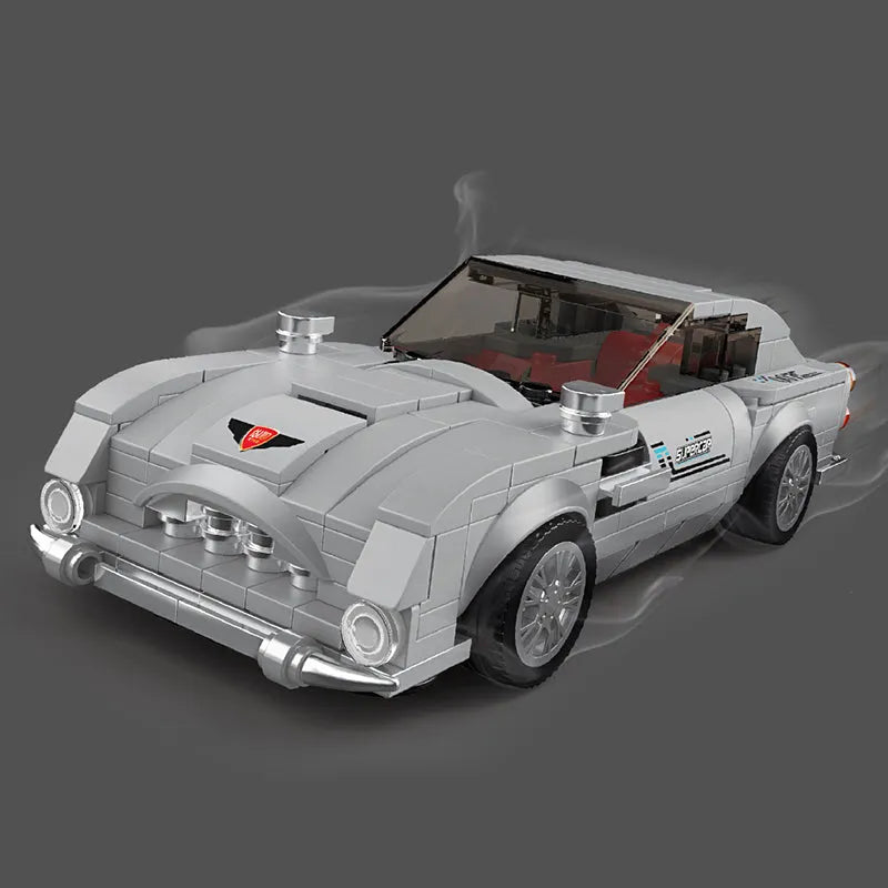 Building Blocks Tech Mini Martin 007 Speed Champions Car Bricks Toys Construction Set Toys - 6