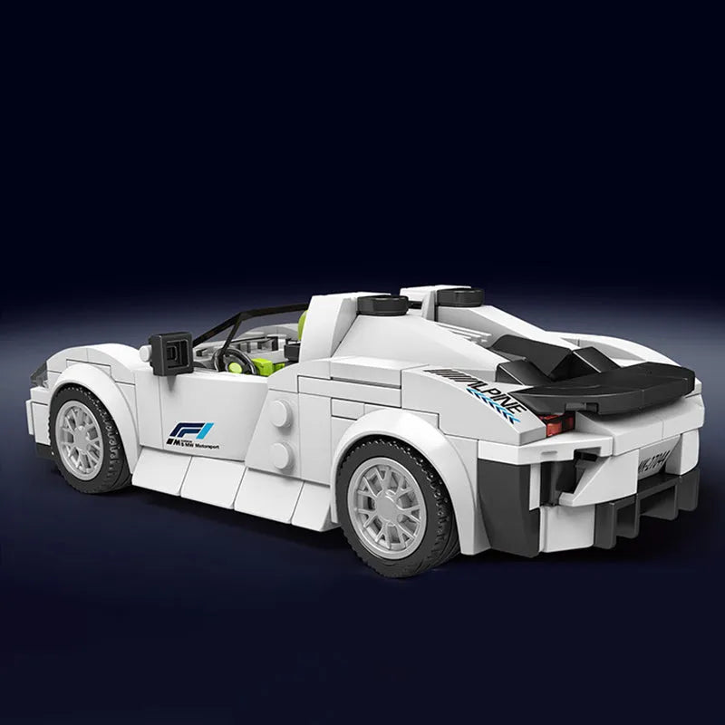 Building Blocks Tech Mini Porsche 918 Speed Champions Bricks Toy - 4