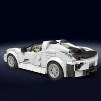 Thumbnail for Building Blocks Tech Mini Porsche 918 Speed Champions Bricks Toy Construction Set Toys - 4