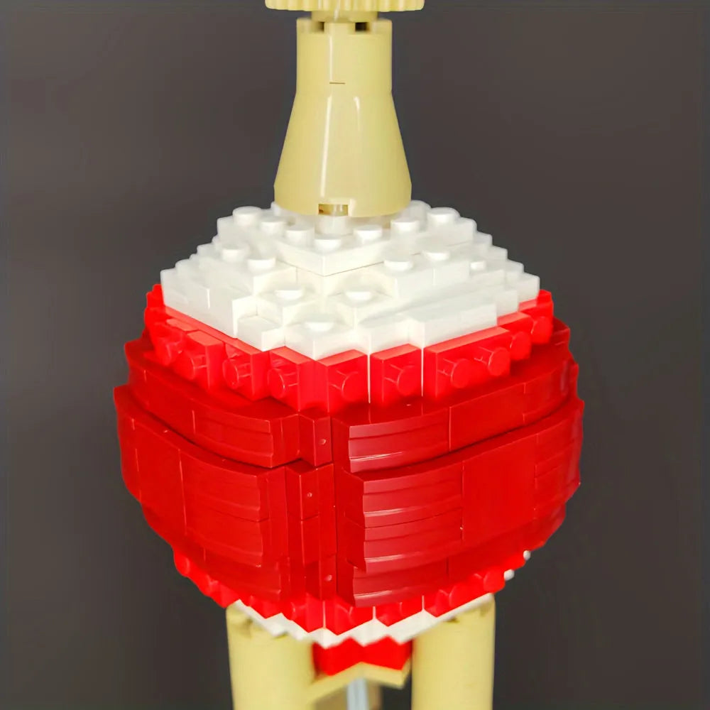Building Blocks MOC 5224 Architecture Oriental Pearl Tower Bricks Toy Construction Set Toys - 5