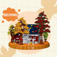 Thumbnail for Building Blocks Creator Expert MOC Autumn Winery Bricks Toy - 4
