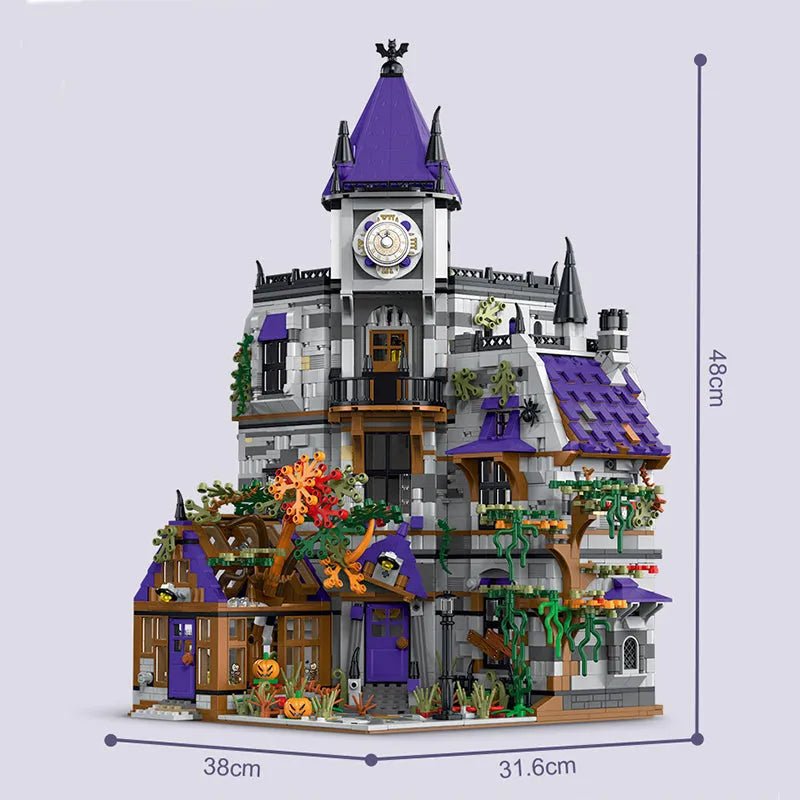 Building Blocks Creator Expert MOC Mystery Mansion Bricks Toy - 4