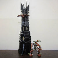 Thumbnail for Building Blocks Building Blocks Movie MOC UCS Pinnacle Of Orthanc Tower Kids Toys - 2