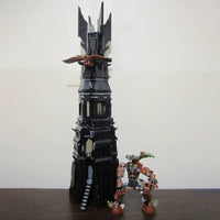 Thumbnail for Building Blocks Movie MOC UCS Pinnacle Of Orthanc Tower Kids Toys - 2