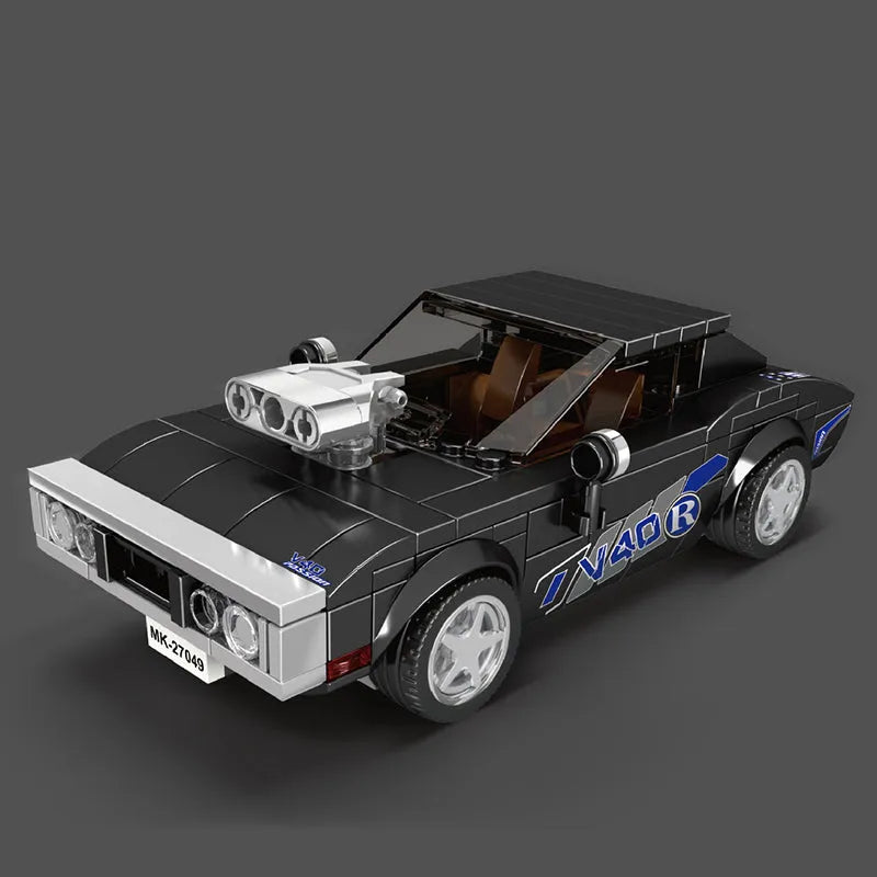 Building Blocks Tech Mini Charger RT Speed Champions Car Bricks Toy Construction Set Toys - 2