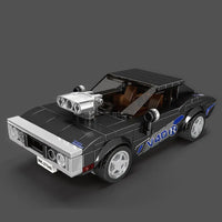 Thumbnail for Building Blocks Tech Mini Charger RT Speed Champions Car Bricks Toy Construction Set Toys - 2
