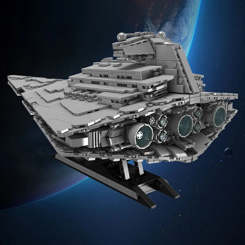 Building Blocks Star Wars MOC Imperial Destroyer Bricks Toy - 5