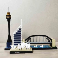 Thumbnail for Building Blocks Architecture MOC Sydney Skyline Bricks Toy - 3