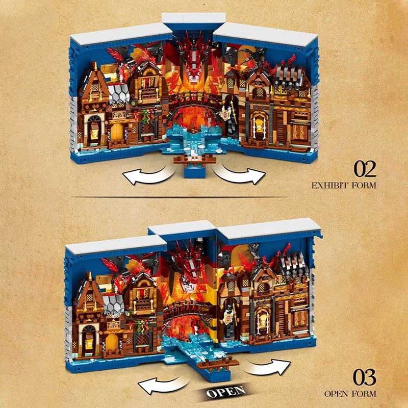 Building Blocks Lord of Rings Movie MOC Hobbit Book Bricks Toy Construction Set Toys - 3