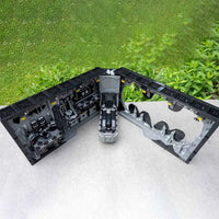Thumbnail for Building Blocks Super Hero MOC Batcave Shadow Box Bricks Toy - 3
