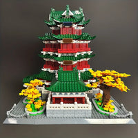 Thumbnail for Building Blocks Architecture Famous Pavilion of Prince Teng Bricks Toy - 10