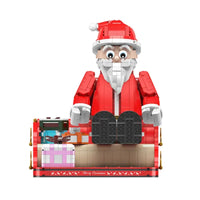 Thumbnail for Building Blocks Creator Expert MOC City Santa Claus Bricks Toy - 1