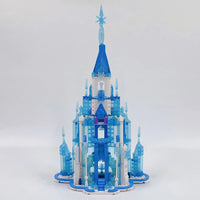 Thumbnail for Building Blocks Creative MOC Expert Frozen Ice Castle Bricks Toy Construction Set Toys - 2