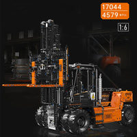 Thumbnail for Building Blocks Tech Motorized RC Heavy Forklift Truck Bricks Toy - 2