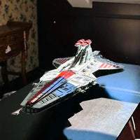 Thumbnail for Building Blocks Star Wars UCS MOC Venator Republic Attack Cruiser Bricks Toy - 6
