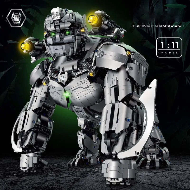 Building Blocks Movie Expert MOC Transform Super King Kong Bricks Toy Construction Set Toys - 2