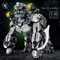 Thumbnail for Building Blocks Movie Expert MOC Transform Super King Kong Bricks Toy Construction Set Toys - 2