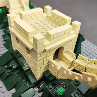 Thumbnail for Building Blocks MOC Architecture Great China Wall Bricks Toys - 14