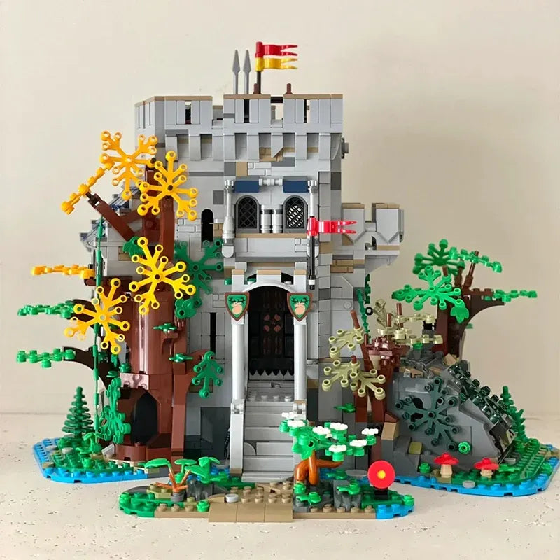 Building Blocks Creator Expert City Castle in the Forest Bricks Toy Construction Set Toys - 1