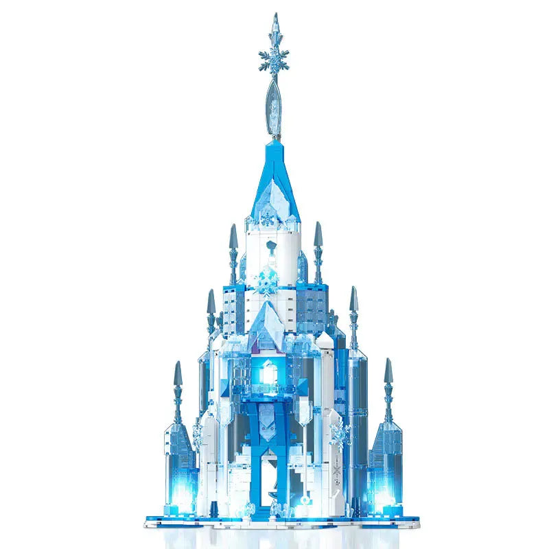 Building Blocks Creative MOC Expert Frozen Ice Castle Bricks Toy Construction Set Toys - 1