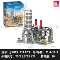 Thumbnail for Building Blocks Creator Experts MOC City Chemical Plant Bricks Toy - 2