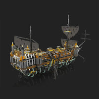 Thumbnail for Building Blocks Pirates of Caribbean MOC Silent Mary Bricks Toy Construction Set Toys - 4