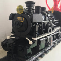 Thumbnail for Building Blocks Tech MOC Assembled Unlimited Train Bricks Toys Construction Set Toys - 18