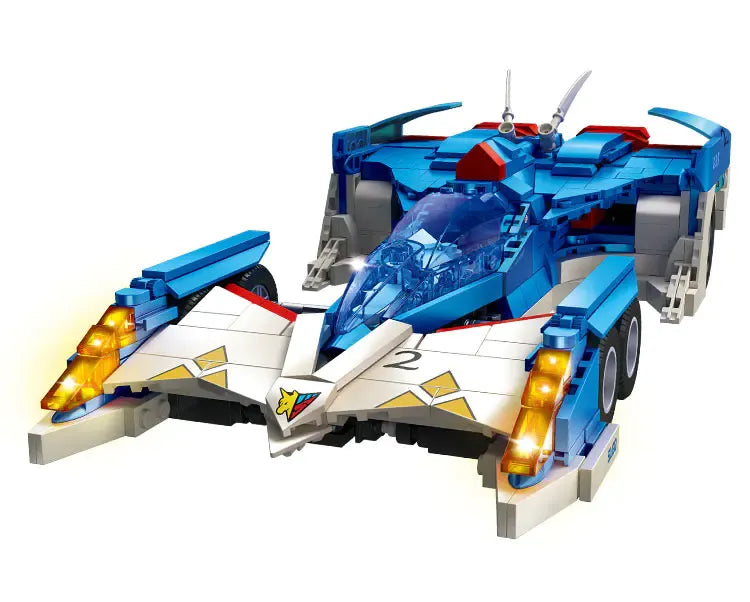 Building Blocks Tech MOC F1 SF 03 Formula One Racing Car Bricks Toy Construction Set Toys - 1