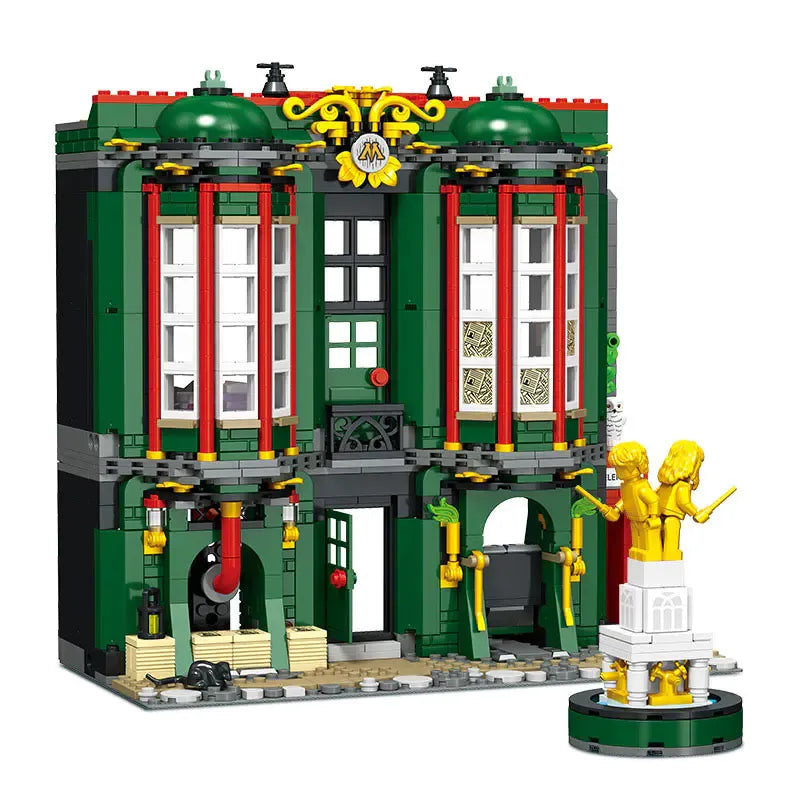 Building Blocks Creator Harry Potter MOC Magic Office Bricks Toy Construction Set Toys - 1