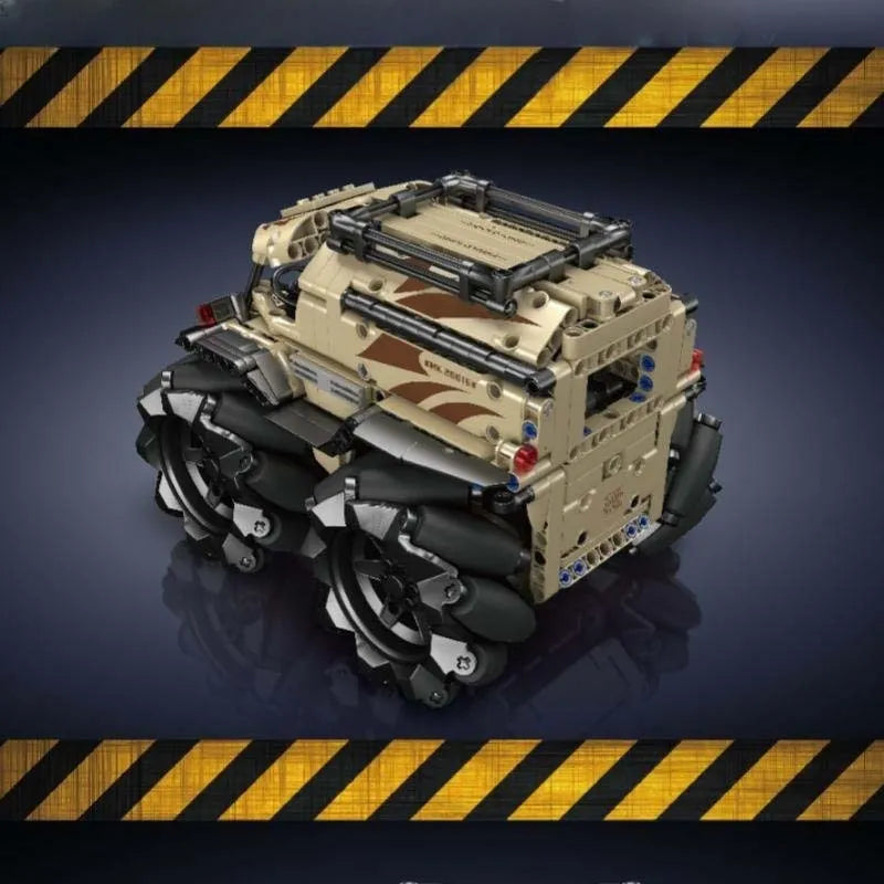 Building Blocks Technic MOC Motorized RC Off Road ATV Bricks Toy Construction Set Toys - 6