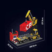 Thumbnail for Building Blocks Tech EMD SD40 - 2 Diesel Locomotive RC Train Bricks Toy - 6