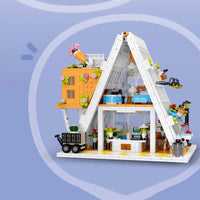 Thumbnail for Building Blocks Creator Expert MOC City Flower Shop Bricks Toy - 4