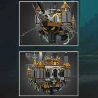 Thumbnail for Building Blocks Pirates of Caribbean MOC Silent Mary Bricks Toy Construction Set Toys - 6