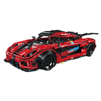 Thumbnail for Building Blocks Technic MOC Koenigsegg One Super Racing Car Bricks Toy Construction Set Toys - 1