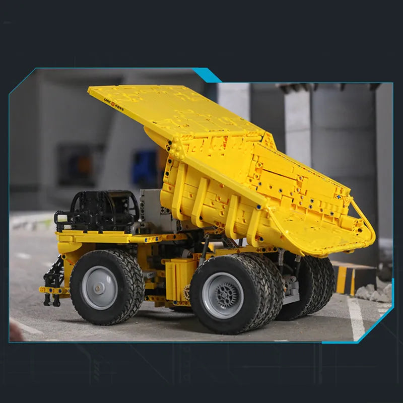 Building Blocks Tech MOC CR240E Mining Dump Truck Bricks Toy - 5