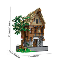 Thumbnail for Building Blocks Creator Expert MOC Medieval Black Smith Bricks Toy Construction Set Toys - 3