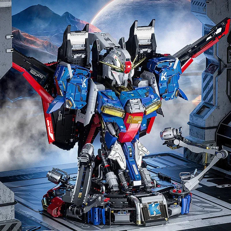 Building Blocks Transformation MOC Assault Bust Mech Robot Bricks Toy Construction Set Toys - 2