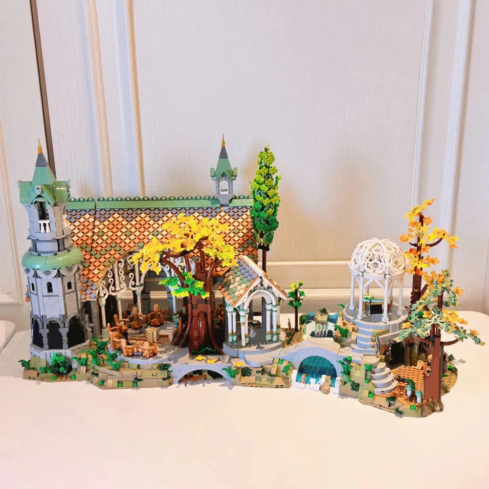 Building Blocks Creator Expert Rivendell The Lord of Rings Bricks Toy - 2