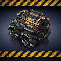 Thumbnail for Building Blocks Tech MOC RC Motorized Off Road ATV Bricks Toy Construction Set Toys - 4