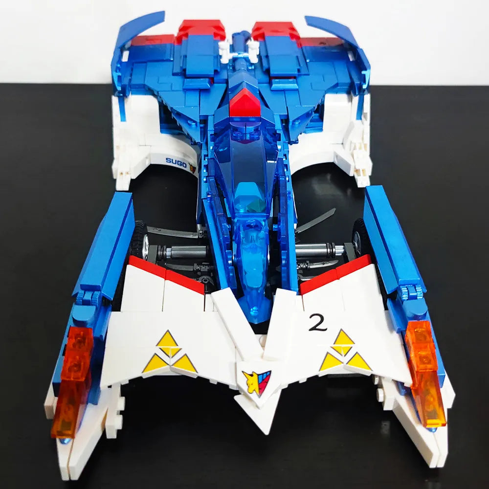 Building Blocks Tech MOC F1 SF 03 Formula One Racing Car Bricks Toy Construction Set Toys - 3
