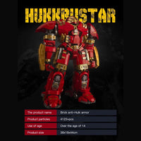 Thumbnail for Building Blocks Mech MOC MK44 Hulkbuster Armor Robot Bricks Toy Construction Set Toys - 2