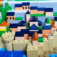 Thumbnail for Building Blocks Architecture MOC Famous Saint Michel Mount Bricks Toy - 9