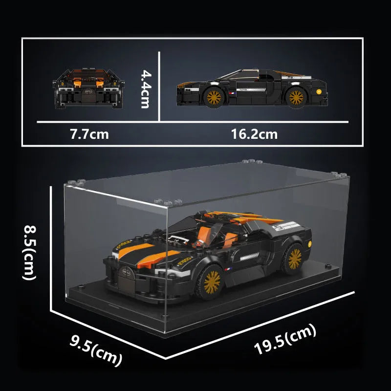 Building Blocks Tech Mini Kyron 300 Car Speed Champions Bricks Toy Construction Set Toys - 4