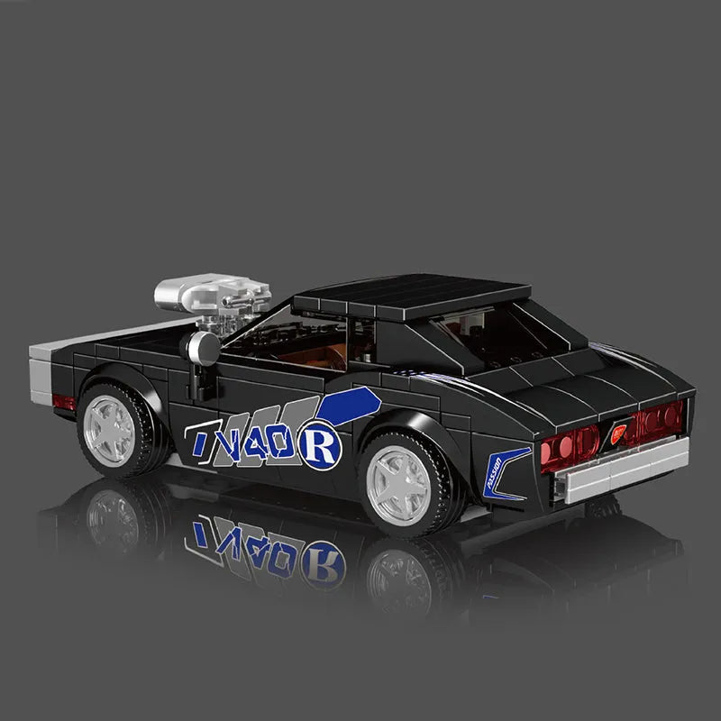 Building Blocks Tech Mini Charger RT Speed Champions Car Bricks Toy Construction Set Toys - 3
